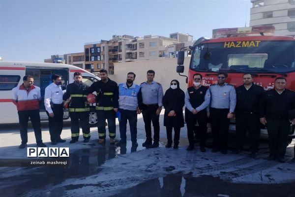 بیست و پنجمین مانور سراسری« زلزله و ایمنی »در کاشان