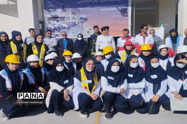 بیست و پنجمین مانور سراسری« زلزله و ایمنی »در کاشان