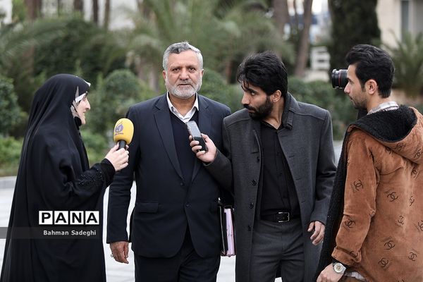 اعضای هیأت دولت در جمع خبرنگاران - ۸ آذر ۱۴۰۲