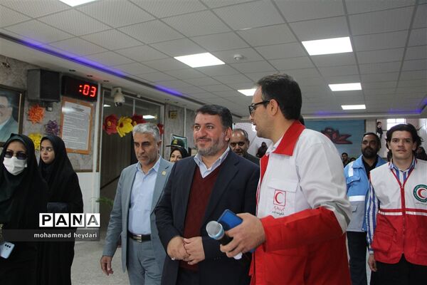 مائور زلزله در مدرسه نسیم سبحان یزد
