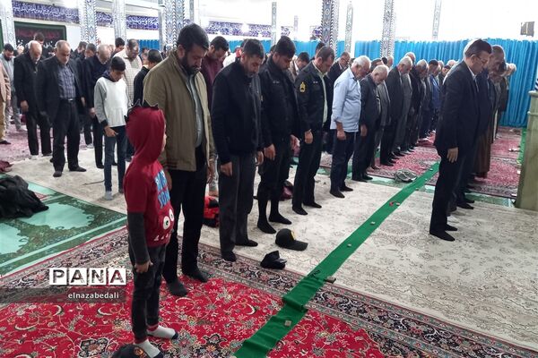 اقامه نماز جمعه در شهرستان فیروزکوه