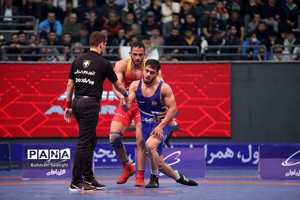 فینال لیگ برتر کشتی آزاد