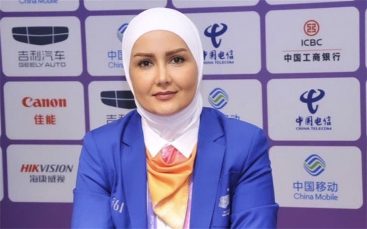 یک بانوی ایرانی ناظر فنی هندبال قهرمانی زنان جهان