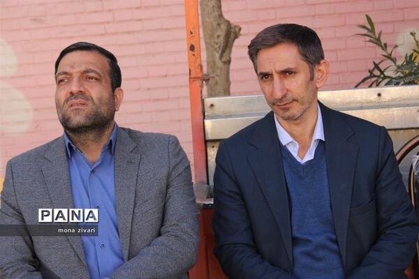 مانور زلزله و ایمنی در ناحیه یک بهارستان