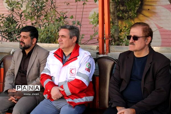 مانور زلزله و ایمنی در ناحیه یک بهارستان