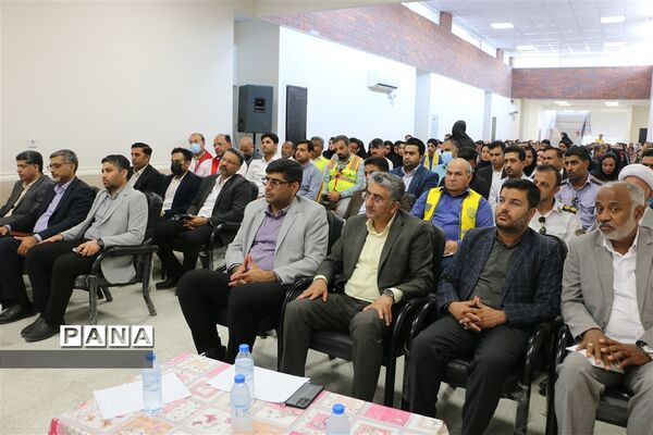 بیست و پنجمین مانورزلزله در استان هرمزگان