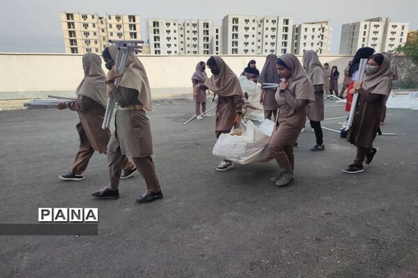 بیست و پنجمین مانورزلزله در استان هرمزگان