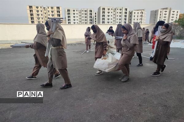 بیست و پنجمین مانورزلزله در استان هرمزگان