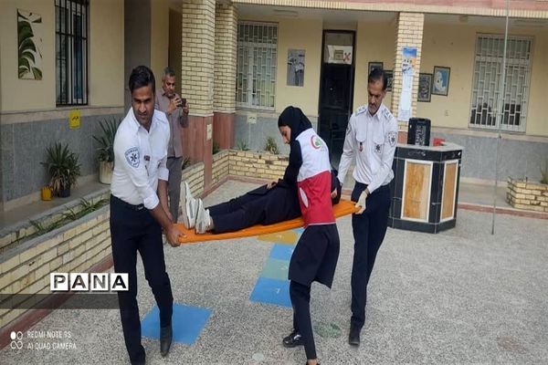 بیست و پنجمین مانور سراسری زلزله و ایمنی در مناطق 23 گانه استان هرمزگان