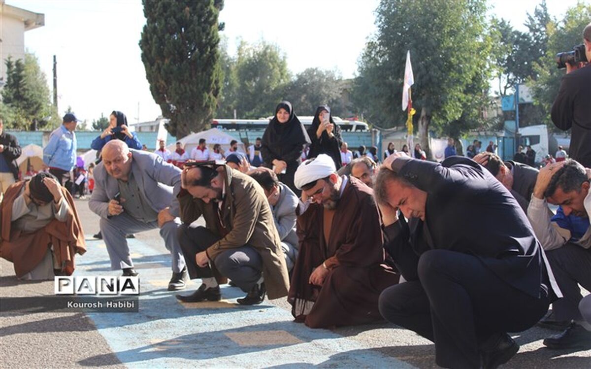 برگزاری مانور سراسری زلزله در آمل/فیلم