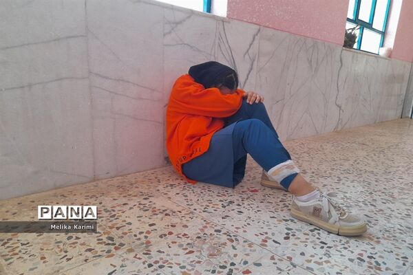 مانور زلزله در دبیرستان دخترانه شهید‌اژدری کوهمره نودان