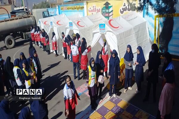 برگزاری بیست‌و‌پنجمین مانور زلزله در مدارس شهر یاسوج