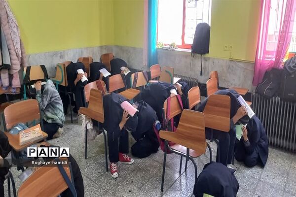 برگزاری بیست‌و‌پنجمین مانور زلزله در مدارس شهر یاسوج