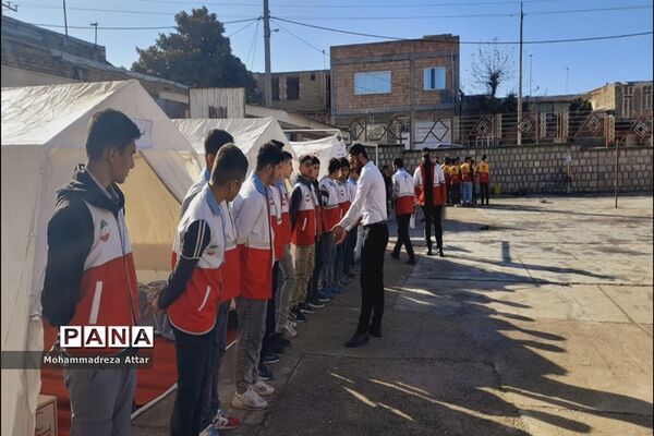 برگزاری مانور زلزله در شهرستان گالیکش