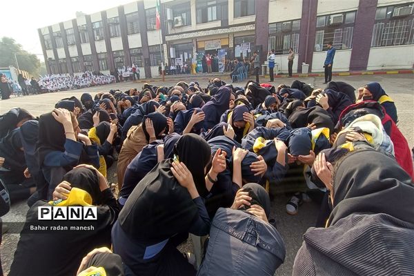 بیست و پنجمین مانور سراسری زلزله و ایمنی در دزفول