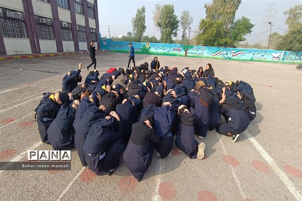 بیست و پنجمین مانور سراسری زلزله و ایمنی در دزفول