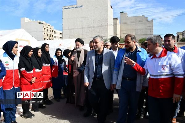 بیست و پنجمین مانور سراسری زلزله و ایمنی در اهواز