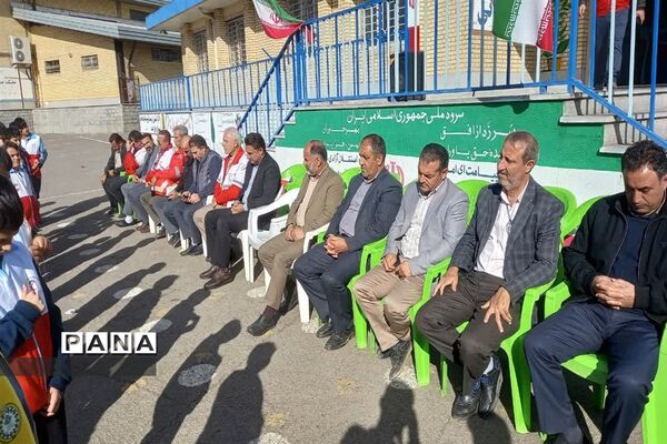 مانور زلزله در مدارس طارم