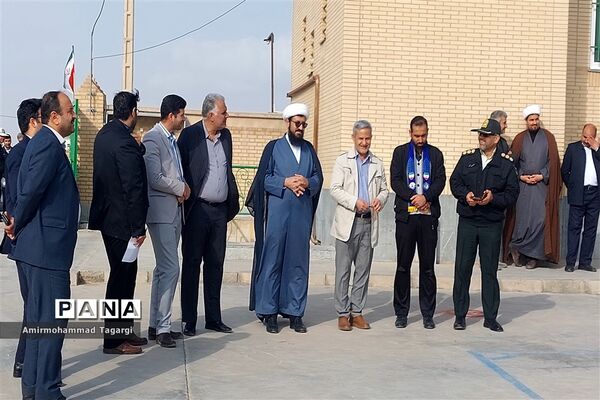 بیست و پنجمین دوره مانور زلزله با شعار مدرسه ایمن، جامعه تاب آور در دبیرستان نمونه امام علی(ع)