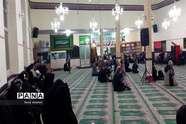 حضور نماینده ‌‌شهر مشهد و کلات در مسجد الاقصی ناحیه ۶