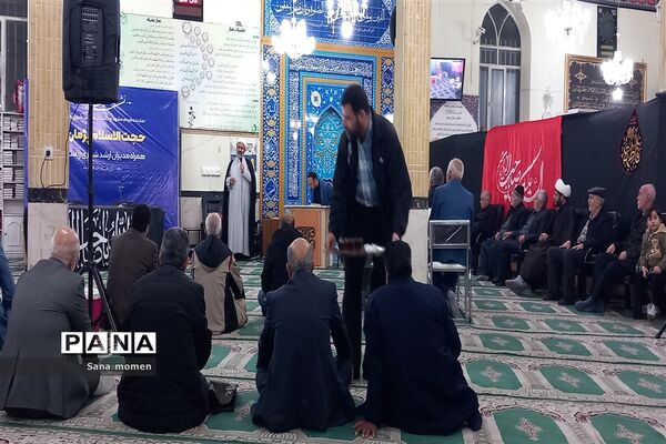 حضور نماینده ‌‌شهر مشهد و کلات در مسجد الاقصی ناحیه ۶