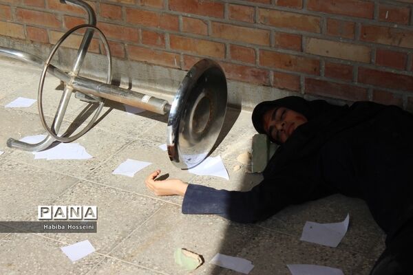 بیست و پنجمین مانور سراسری زلزله در بوشهر