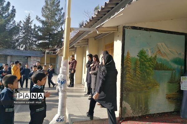 برگزاری مراسم‌ شهادت حضرت فاطمه(س)‌ در دبستان شهدای کریتون ۲ رودهن