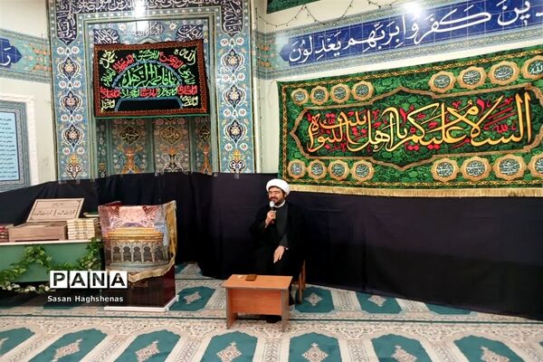مراسم  زیارت عاشورا در نمازخانه ولایت اداره آموزش و پرورش اسلامشهر