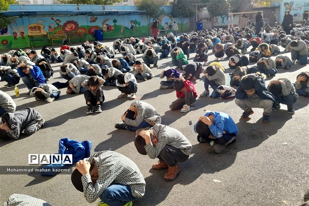 برگزاری بیست و پنجمین مانور سراسری زلزله در شیراز