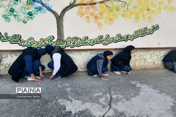 اجرای نمادین مانور زلزله در مدارس آباده