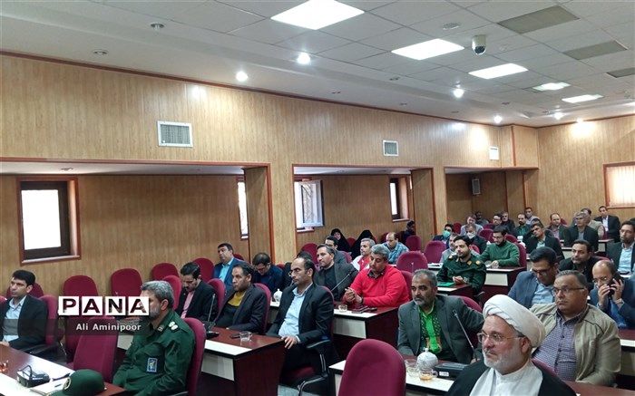 جلسه توجیهی قرارگاه جهاد تبیین در طبس  برگزار شد