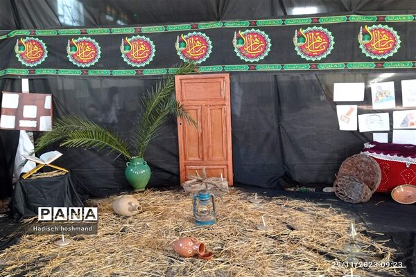 برگزاری مراسم دهه فاطمیه در خلیل‌آباد