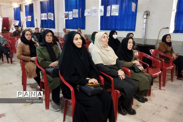 کارگاه عفاف و حجاب در هنرستان کامیاب در ناحیه یک شیراز