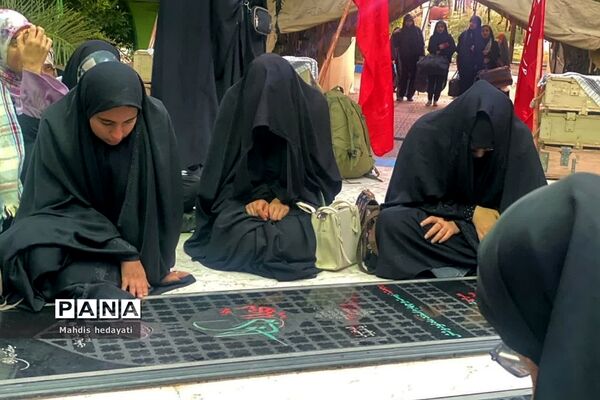 دانش‌آموزان رودهن در اردوی راهیان نور