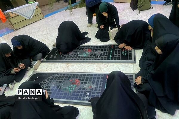 دانش‌آموزان رودهن در اردوی راهیان نور