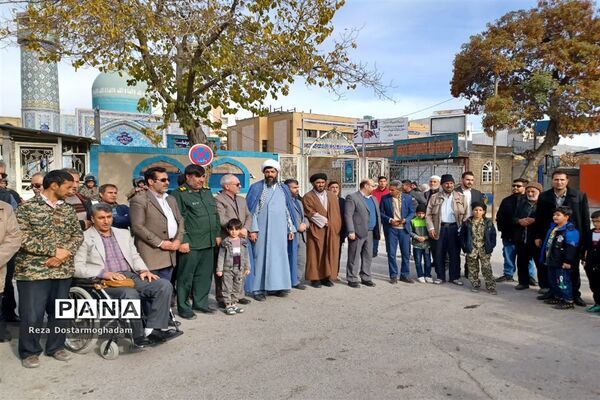 راهپیمایی ضد صهیونیستی مردم شهرستان شیروان در حمایت از مردم غزه و محکوم کردن جنایات رژیم جعلی اسرائیل