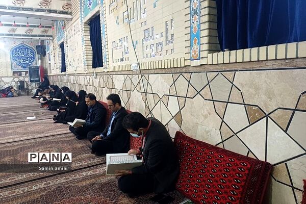 برگزاری محفل انس با قرآن در آموزش و پرورش رودهن