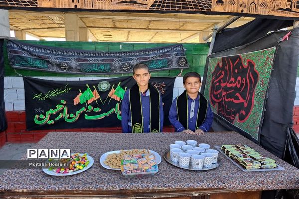 سوگواری  ایام فاطمیه در آموزشگاه شهید طالقانی بافق