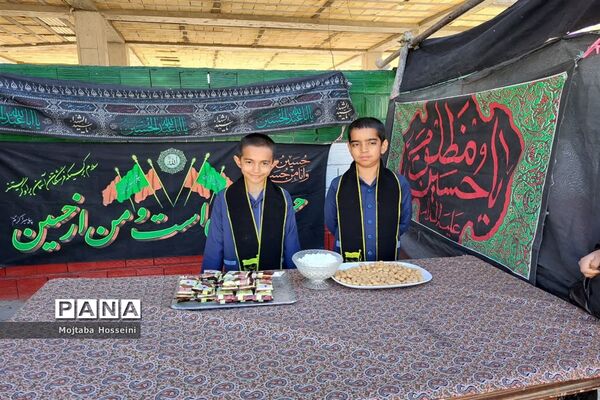 سوگواری  ایام فاطمیه در آموزشگاه شهید طالقانی بافق