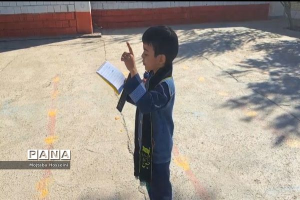 سوگواری  ایام فاطمیه در آموزشگاه شهید طالقانی بافق