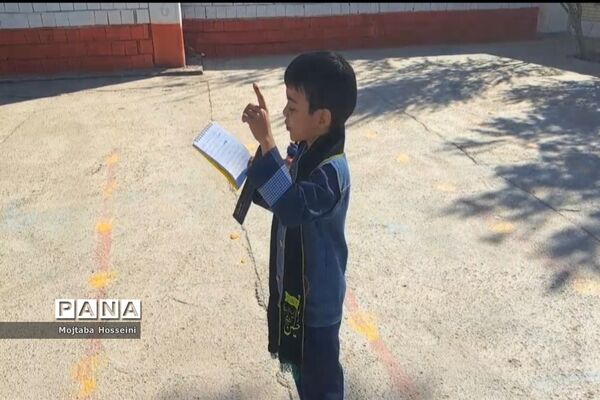سوگواری  ایام فاطمیه در آموزشگاه شهید طالقانی بافق
