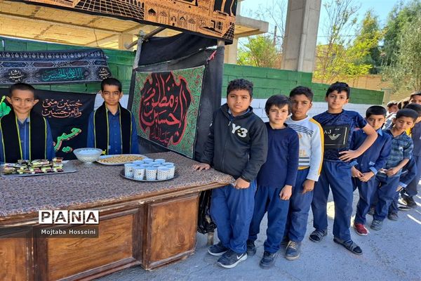سوگواری  ایام فاطمیه در آموزشگاه شهید طالقانی بافق