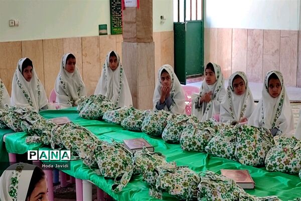 مراسم جشن تکلیف در مدارس آباده