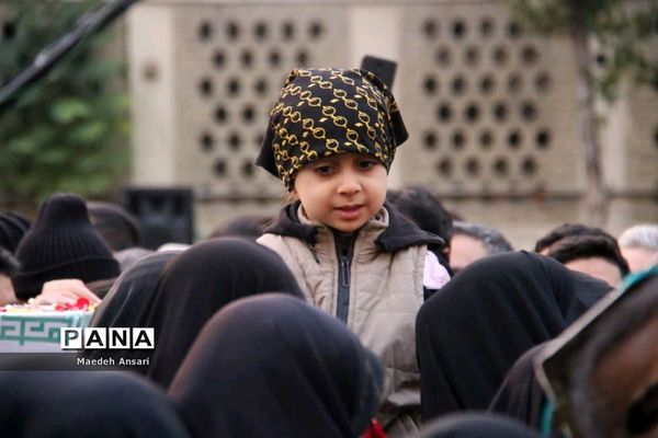 مراسم وداع با شهدای تازه تفحص شده مدافع حرم