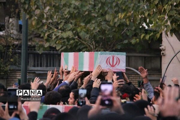 مراسم وداع با شهدای تازه تفحص شده مدافع حرم