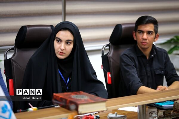 نشست ‌اعضای مجلس دانش‌آموزی با معاون پرورشی و فرهنگی وزیر آموزش و پرورش
