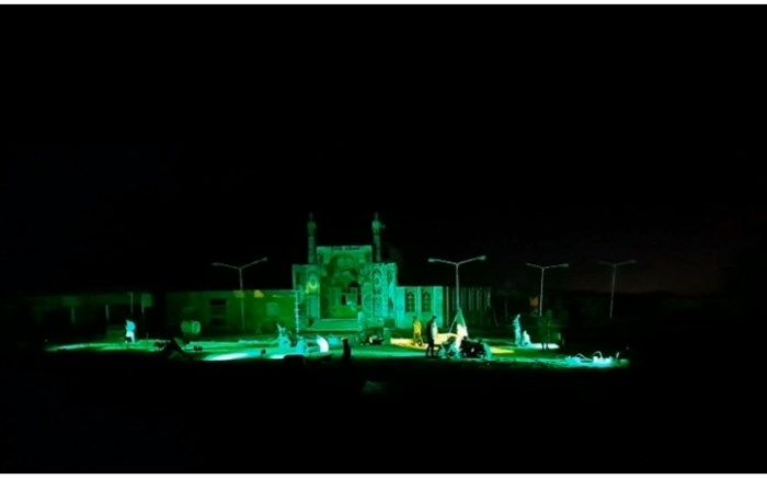 نمایش «مردان آسمانی» در اردوی راهیان نور دانش‌آموزی/ فیلم