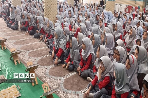 سوگواری ایام فاطمیه در مدارس بافق