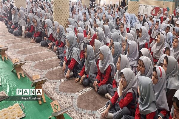 سوگواری ایام فاطمیه در مدارس بافق