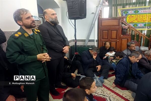 مراسم تشییع پیکر شهید «آقاعبداللهی» در شهر کهک قم